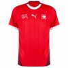 Maillot de Supporter Suisse Xhaka 10 Domicile Euro 2024 Pour Homme